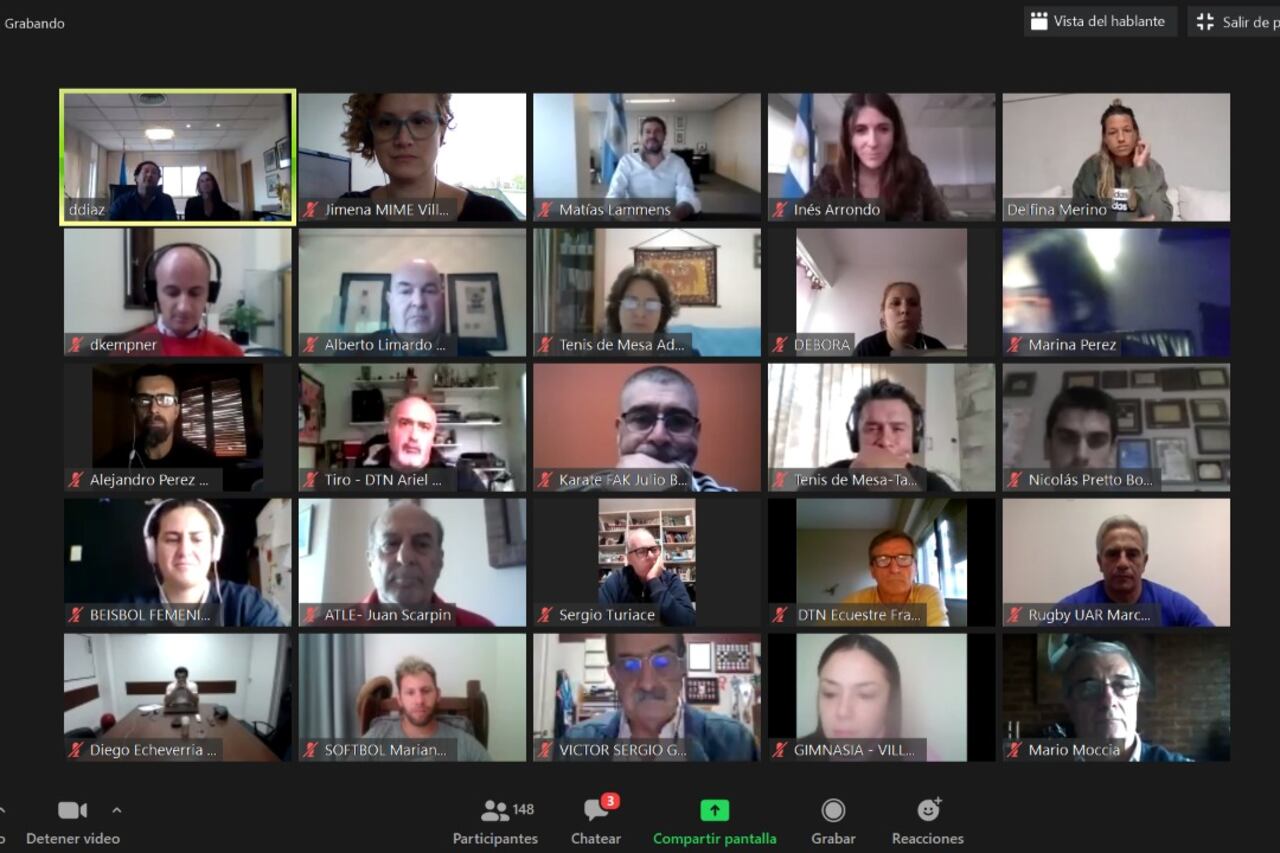 La reunión se realizó de manera remota.