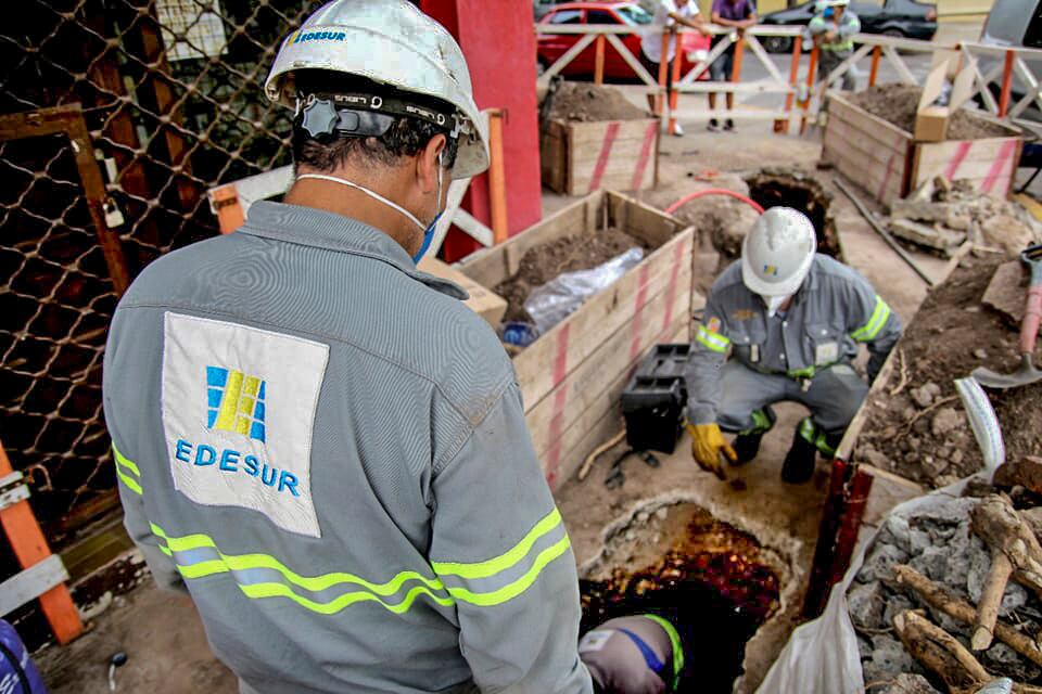 Edesur, una de las dos grandes distribuidoras eléctricas del país.