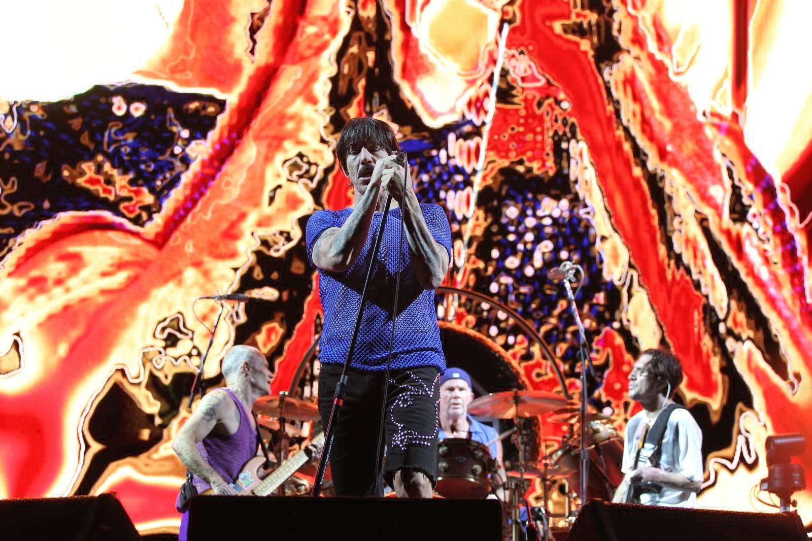 Flea, Anthony Kiedis, Chad Smith y John Frusciante, quien tuvo un protagonismo particular.