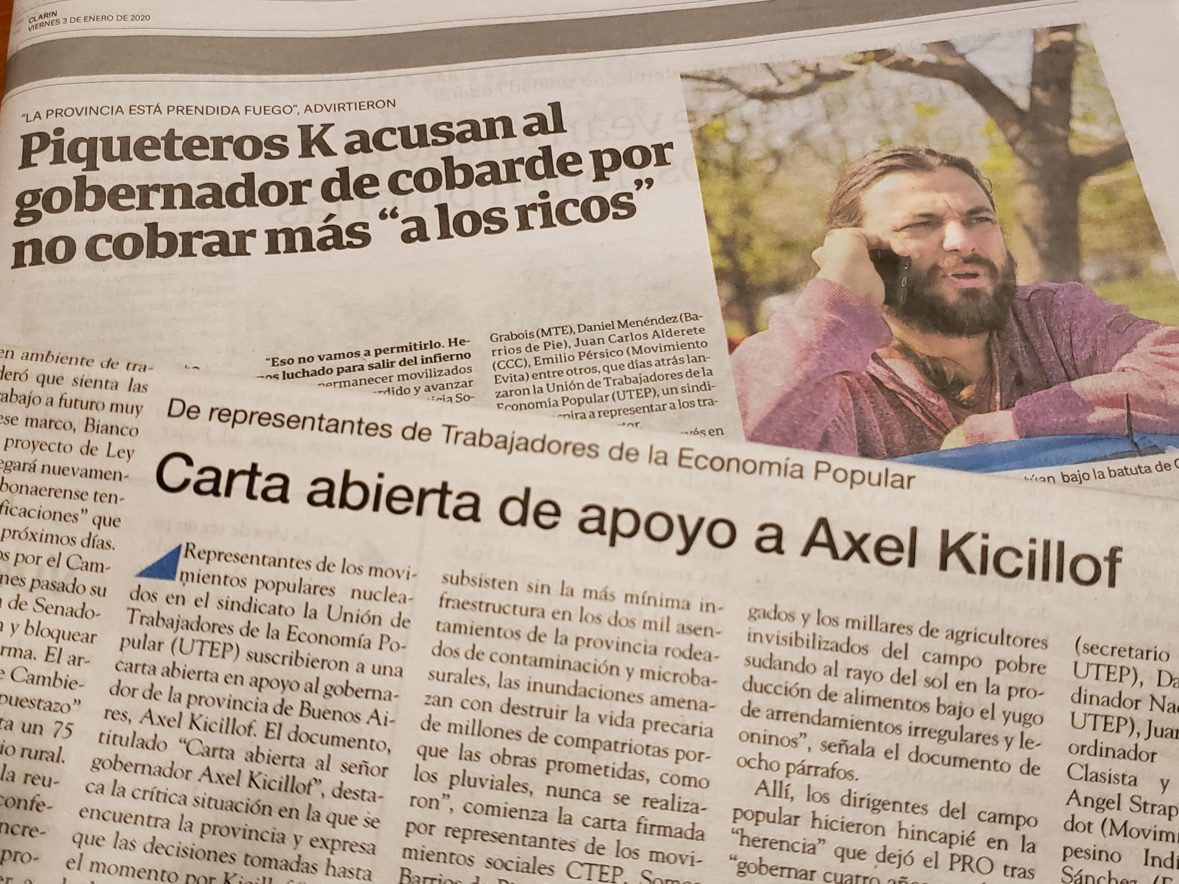 Dos caras de una misma noticia.