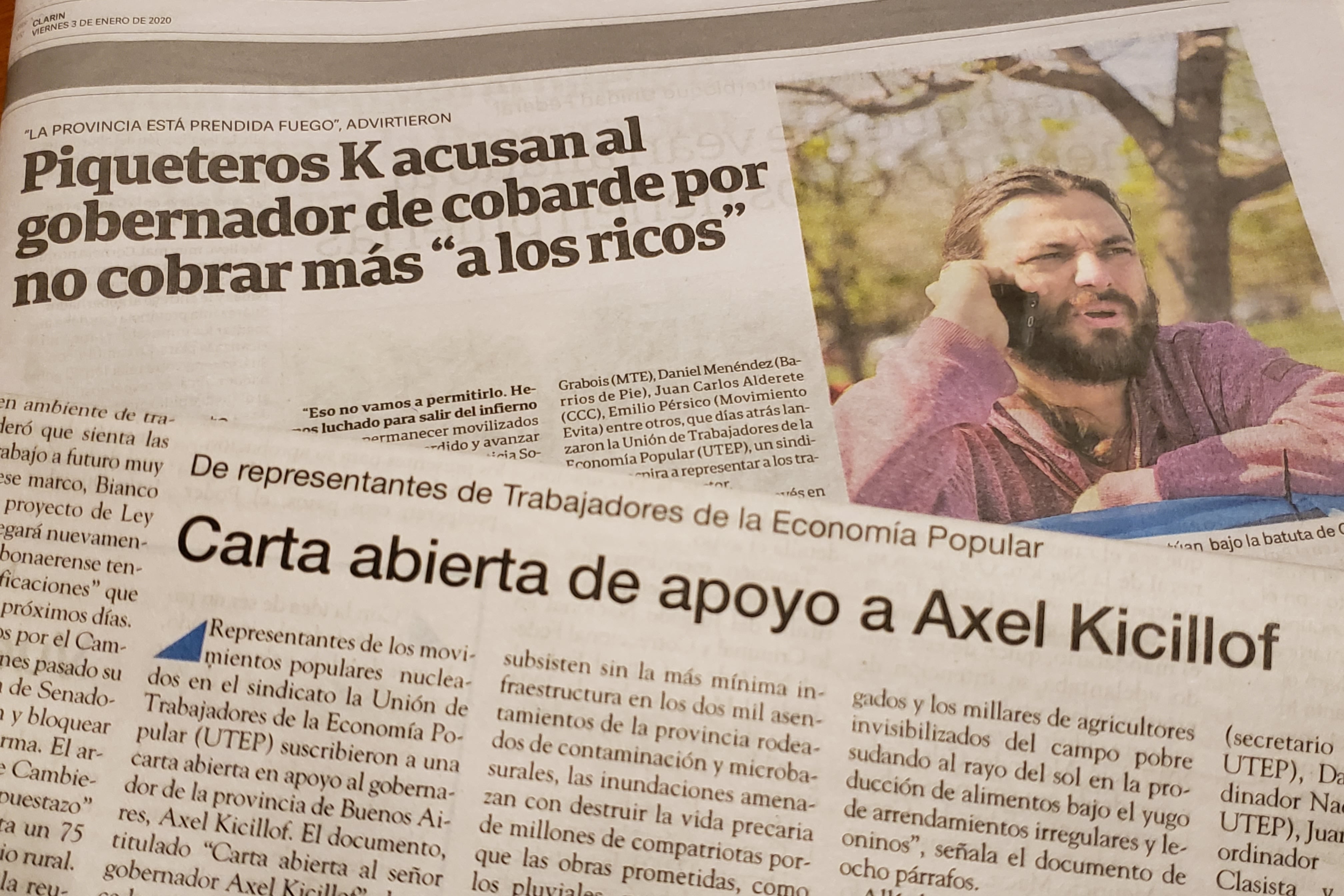 Dos caras de una misma noticia.