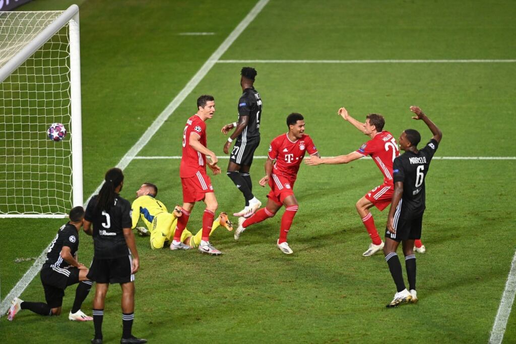 El segundo gol de los alemanes.