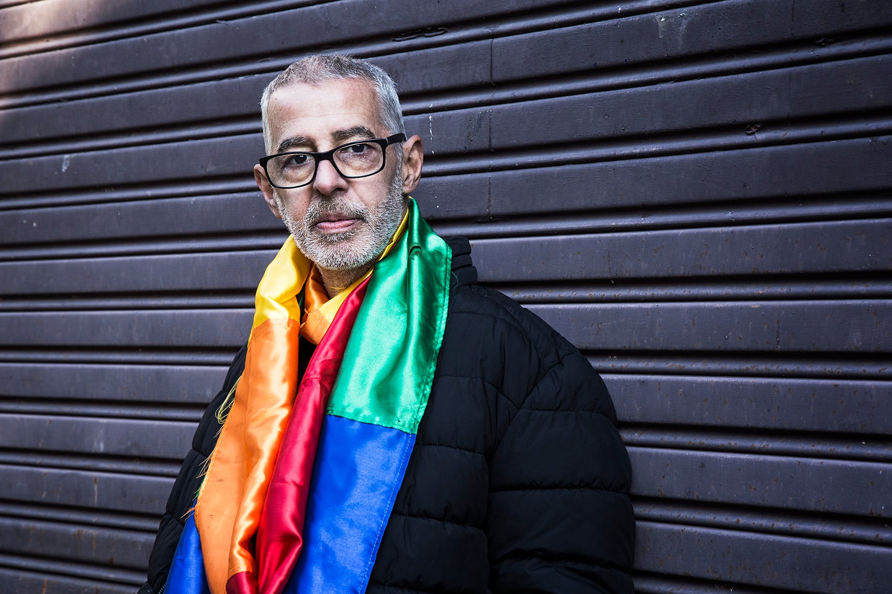 César Ciglitti, activista y cofundador de la Marcha del Orgullo de Buenos Aires.