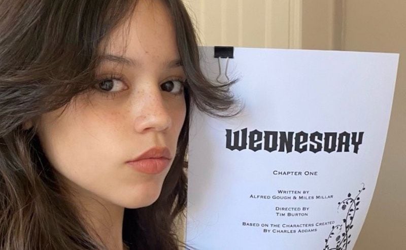 Jenna Ortega será Wednesday Addams.