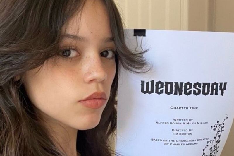 Jenna Ortega será Wednesday Addams.