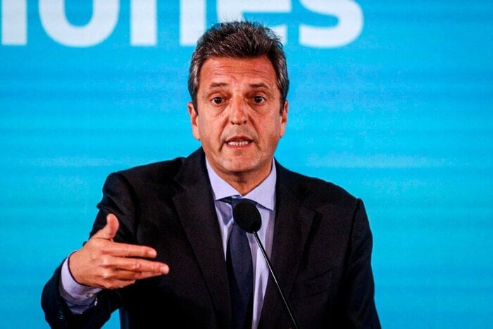 Sergio Massa: otra voz contra el Presidente.