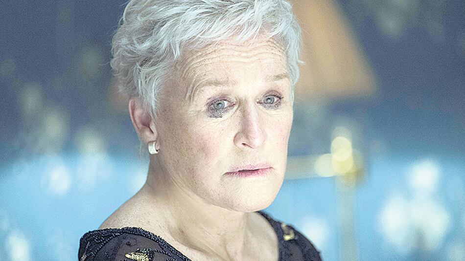 Glenn Close brilla en La esposa.