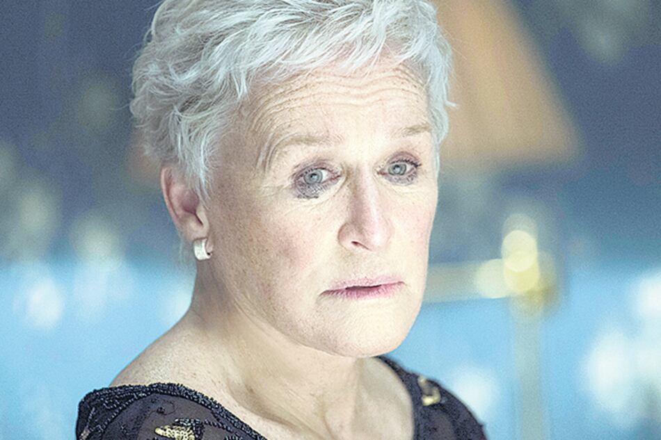 Glenn Close brilla en La esposa.