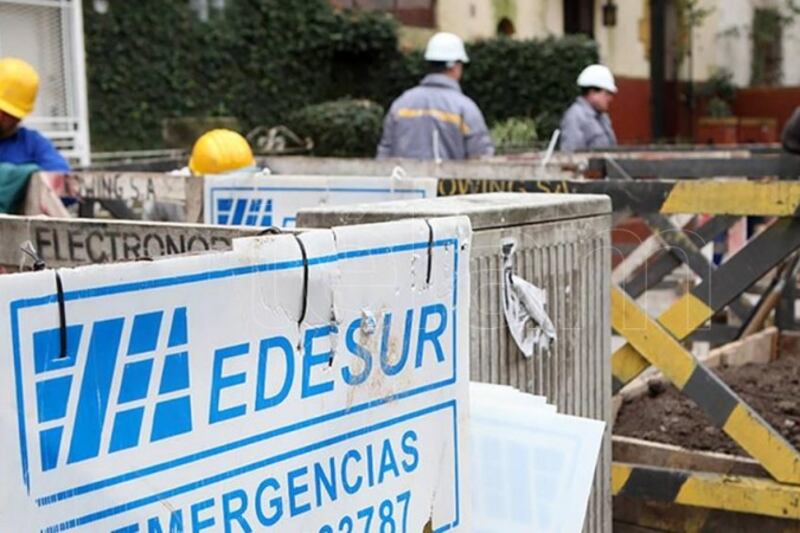 Los cortes en el área de Edesur afectaron este lunes a unos 4000 usuarios.