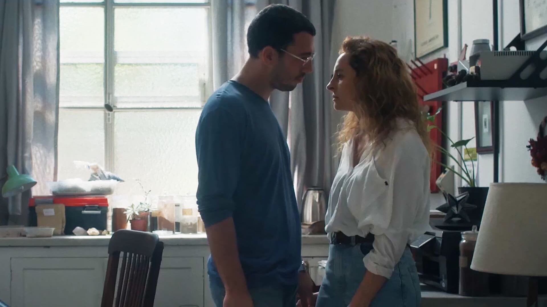 Emanuel Parga y la actriz mexicana Marina de Tavira