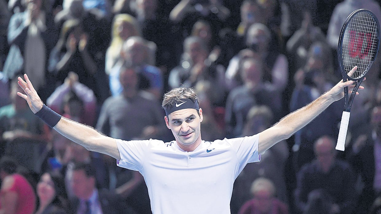 Federer derrotó ayer a Cilic con quien tiene un historial favorable de 8-1.