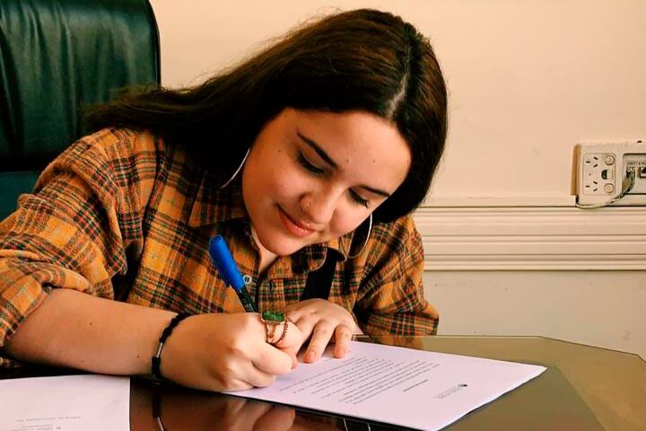 Ofelia Fernández fue electa legisladora porteña el año pasado. 