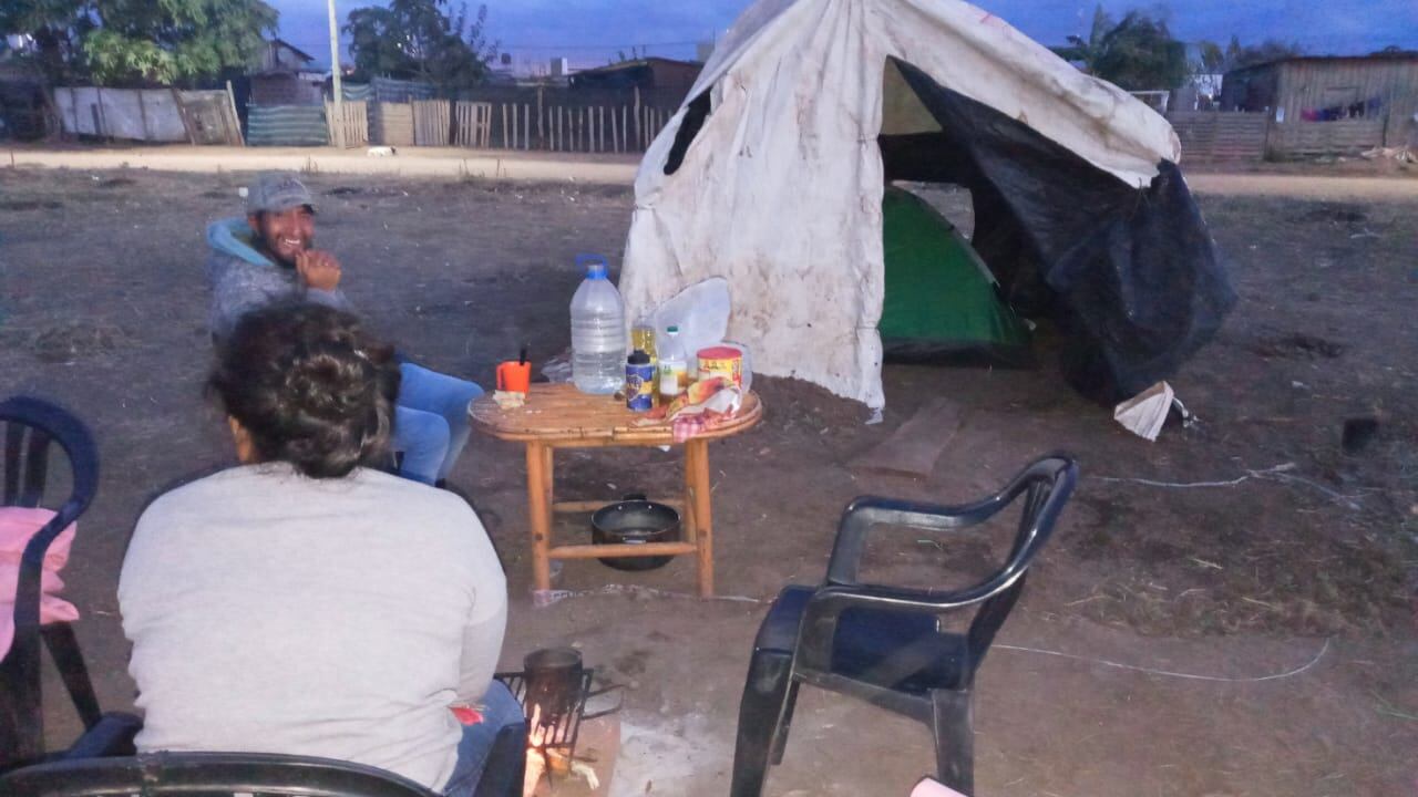 Toma en Las Lajitas. 