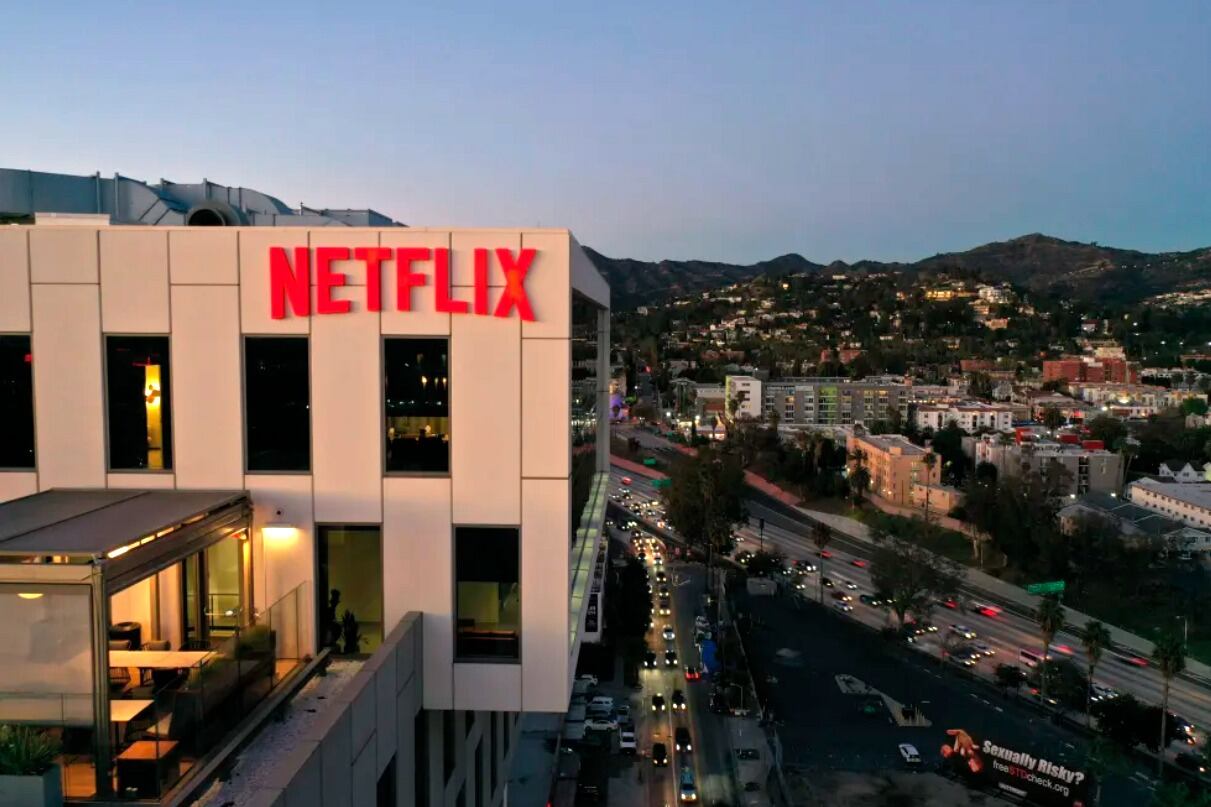 Cuartel general de Netflix en las colinas de Hollywood. 