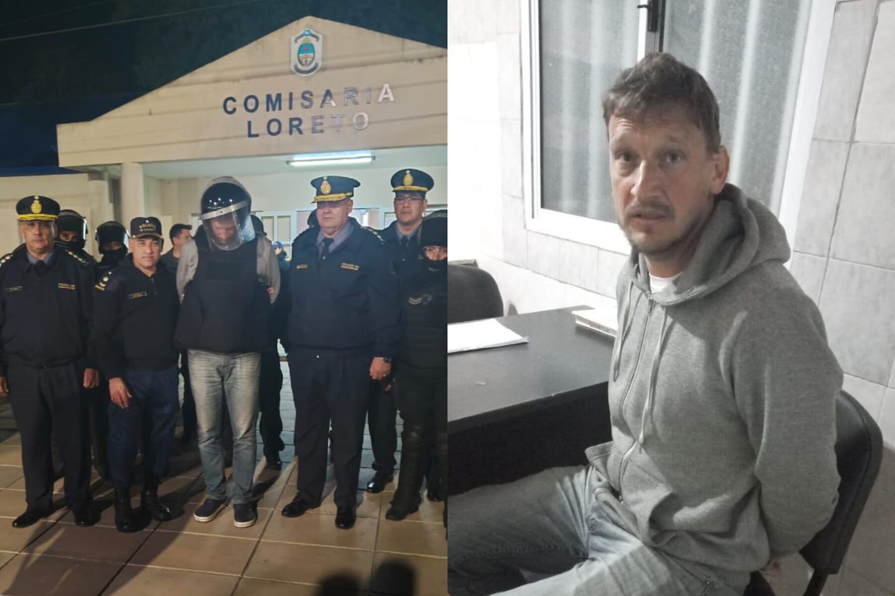 Se conocieron videos e imágenes de la detención del diputado libetario Germán Kiczka, acusado por pedofilia. Imagen y video: Eduardo Pérez