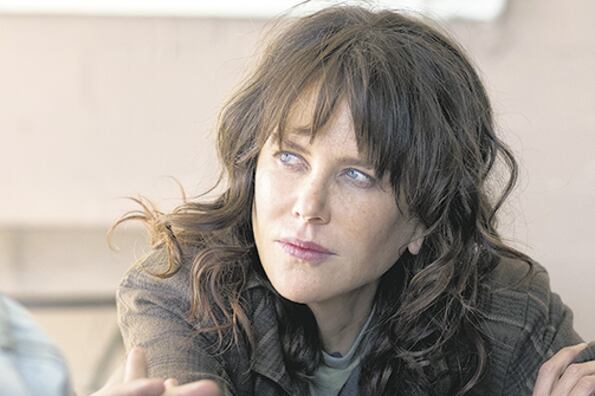 Nicole Kidman en su versión morocha de Destrucción.