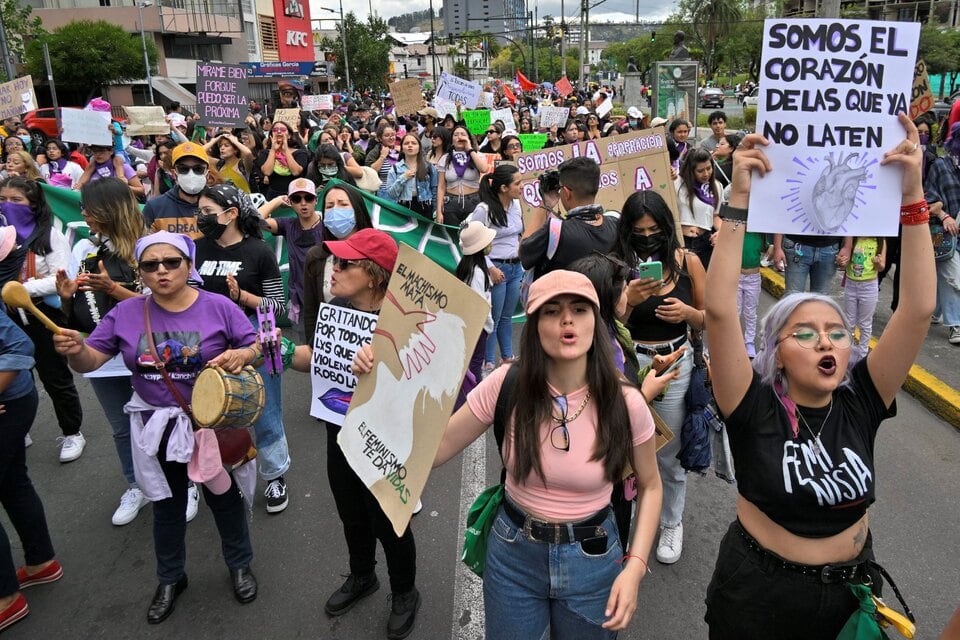 Las activistas denuncian el aumento de mujeres torturadas, asesinadas y desaparecidas, junto con el reclutamiento de niñxs para bandas delictivas