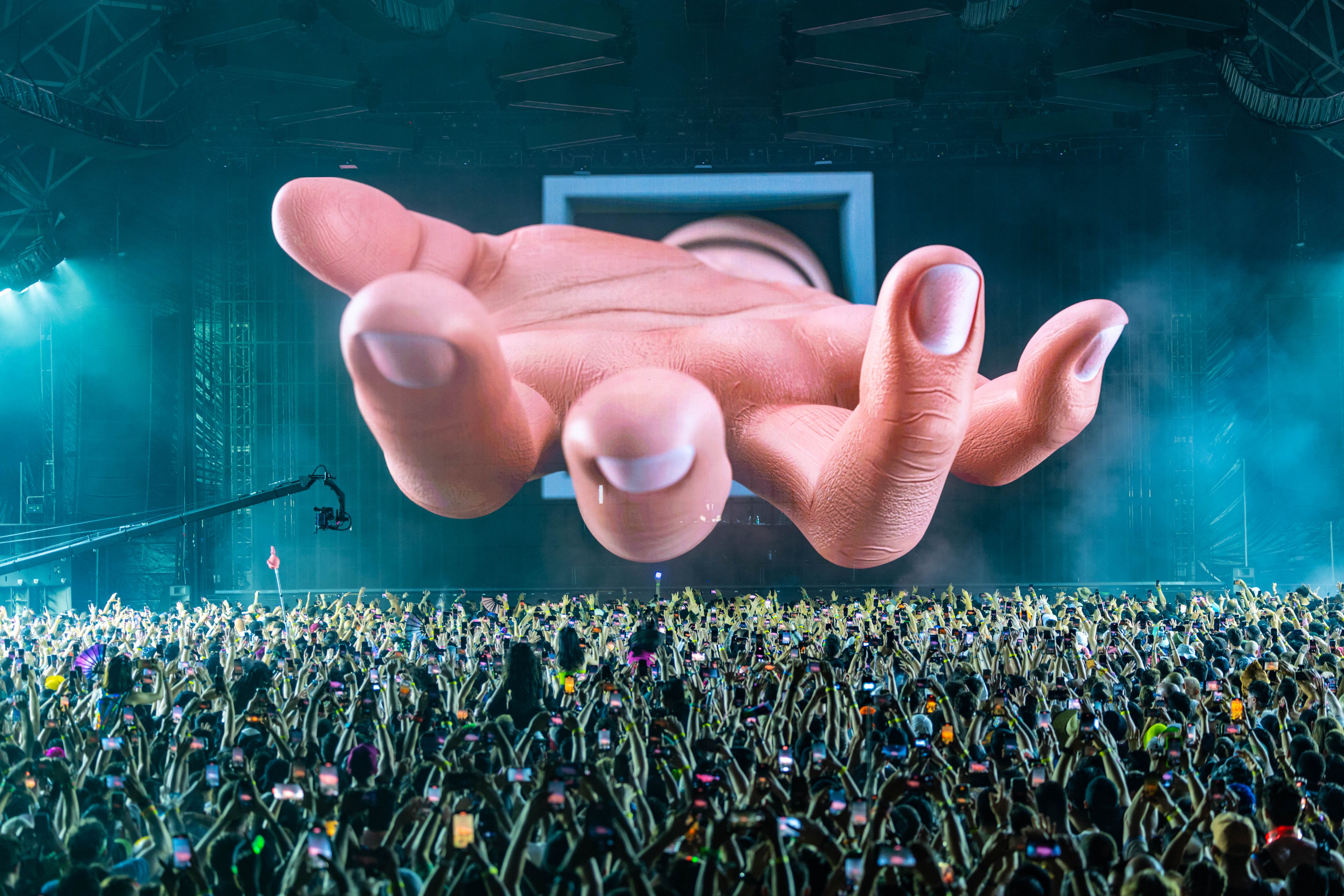 Prydz hace de cada espectáculo una obra de arte en constante evolución.