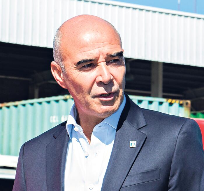 El director de la Aduana, Juan José Gómez Centurión, participó de los alzamientos carapintada. 