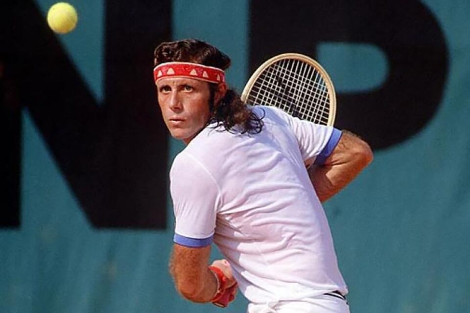 Guillermo Vilas cumple 70 años.
