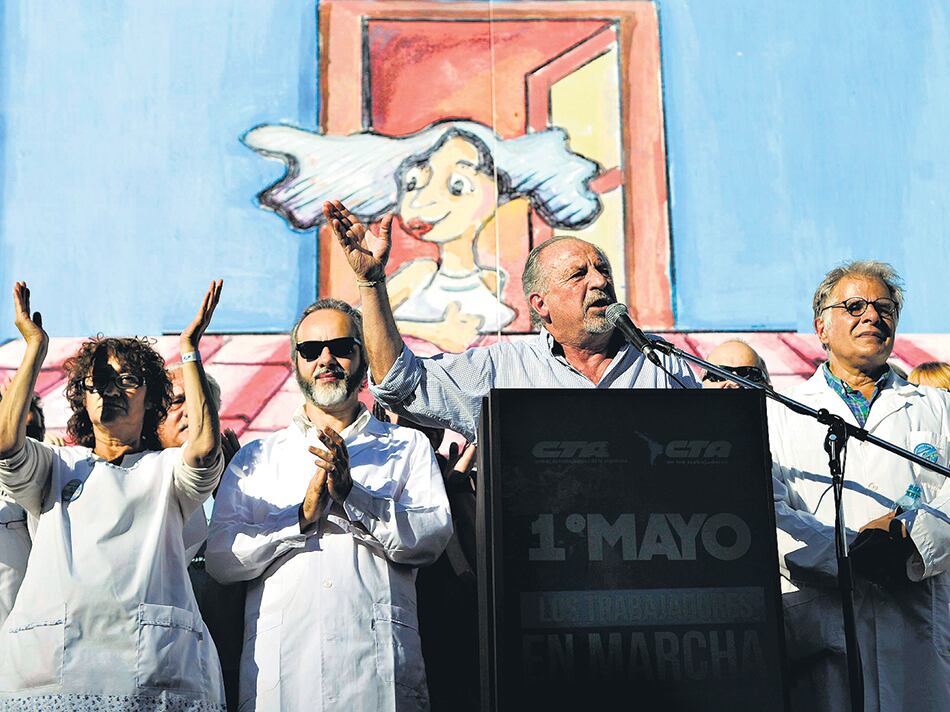 Además de paritarias libres, los dirigentes de las CTA pidieron el cese de la represión a los trabajadores y la liberación de Milagro Sala.