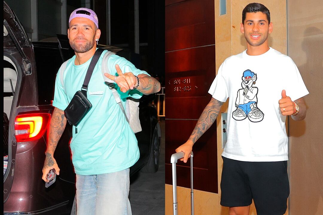 Otamendi y "Cuti" Romero ya arribaron a China