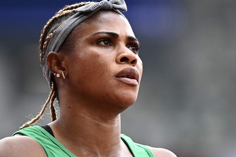 Blessing Okagbare, atleta nigeriana residente en EE.UU.