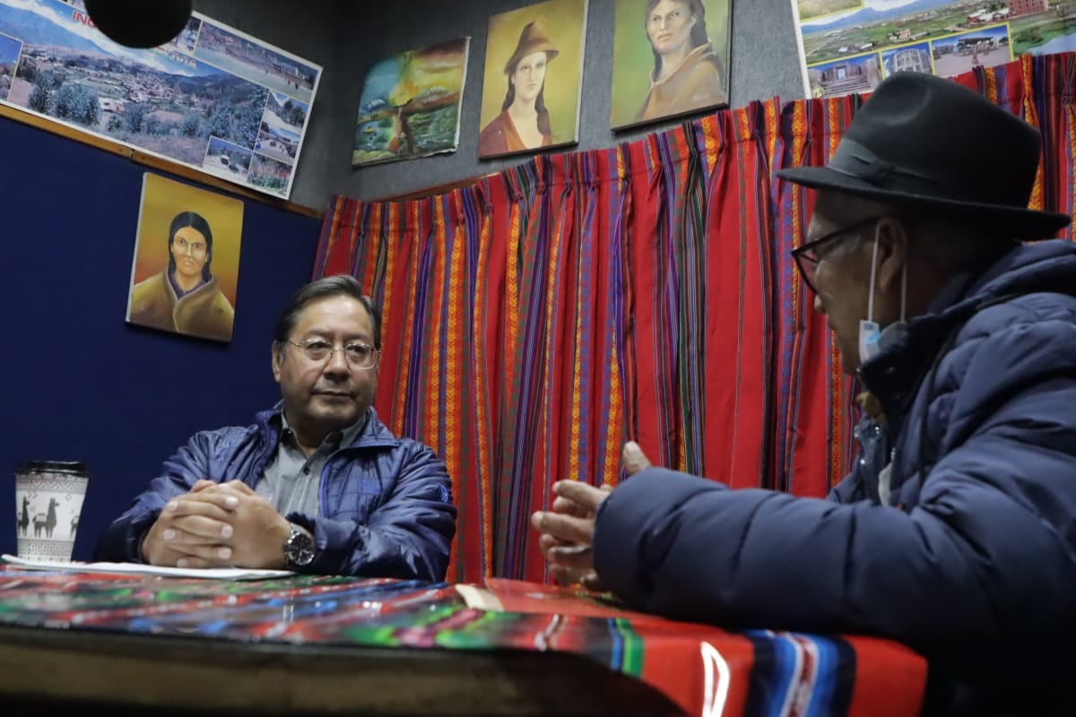 Presidente de Bolivia, Luis Arce / Twitter Luis Arce