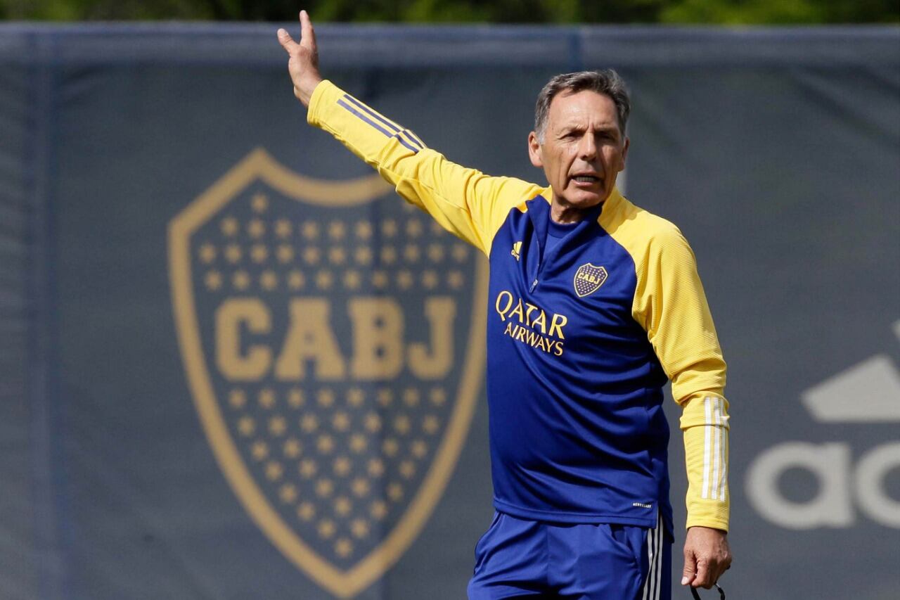 El técnico de Boca Miguel Angel Russo