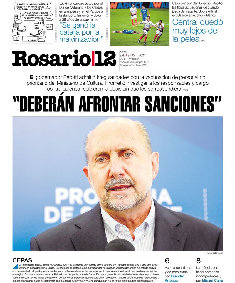 DEBERAN AFRONTAR SANCIONES - 03/04/2021