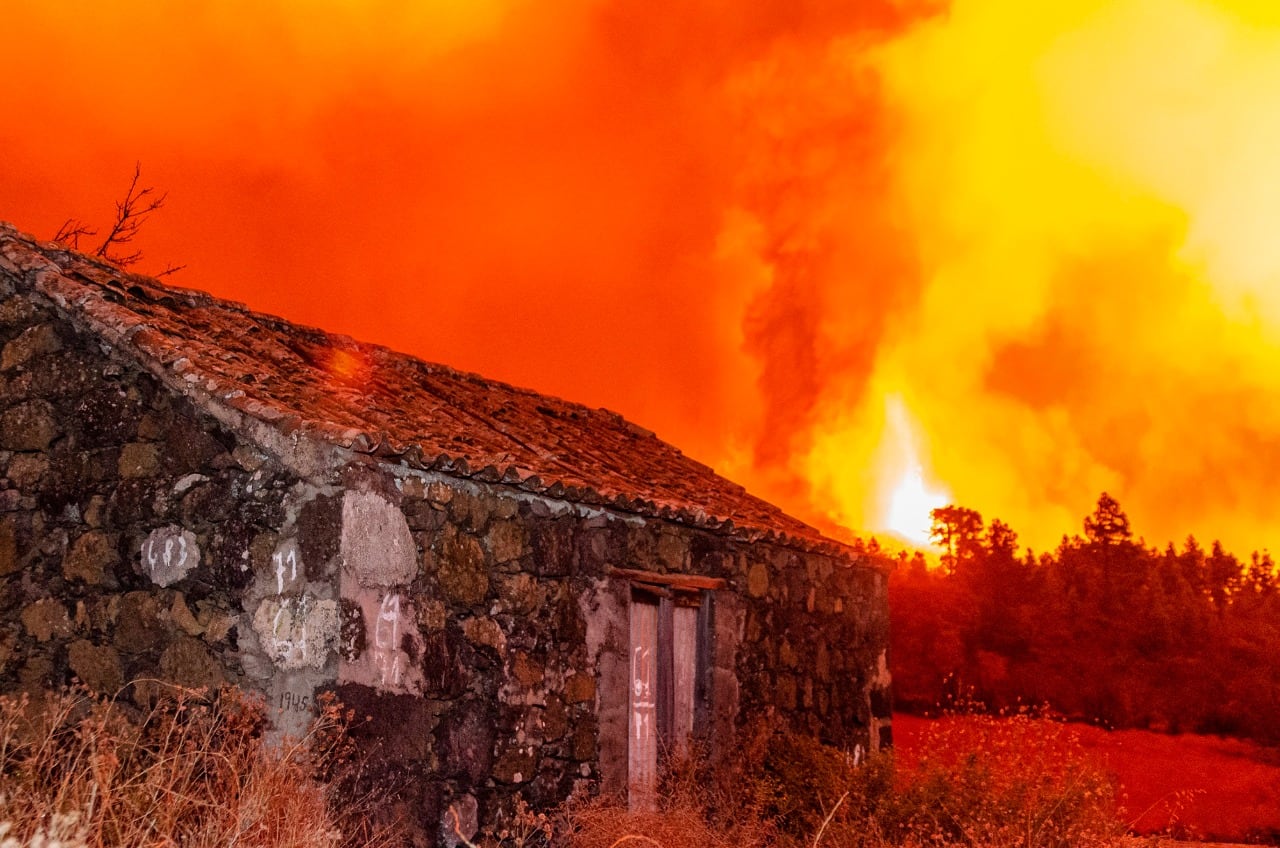El volcán Cumbre Vieja, en La Palma, está en su momento de mayor actividad desde que entró en erupción.