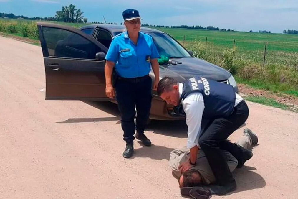 La detención del camionero.