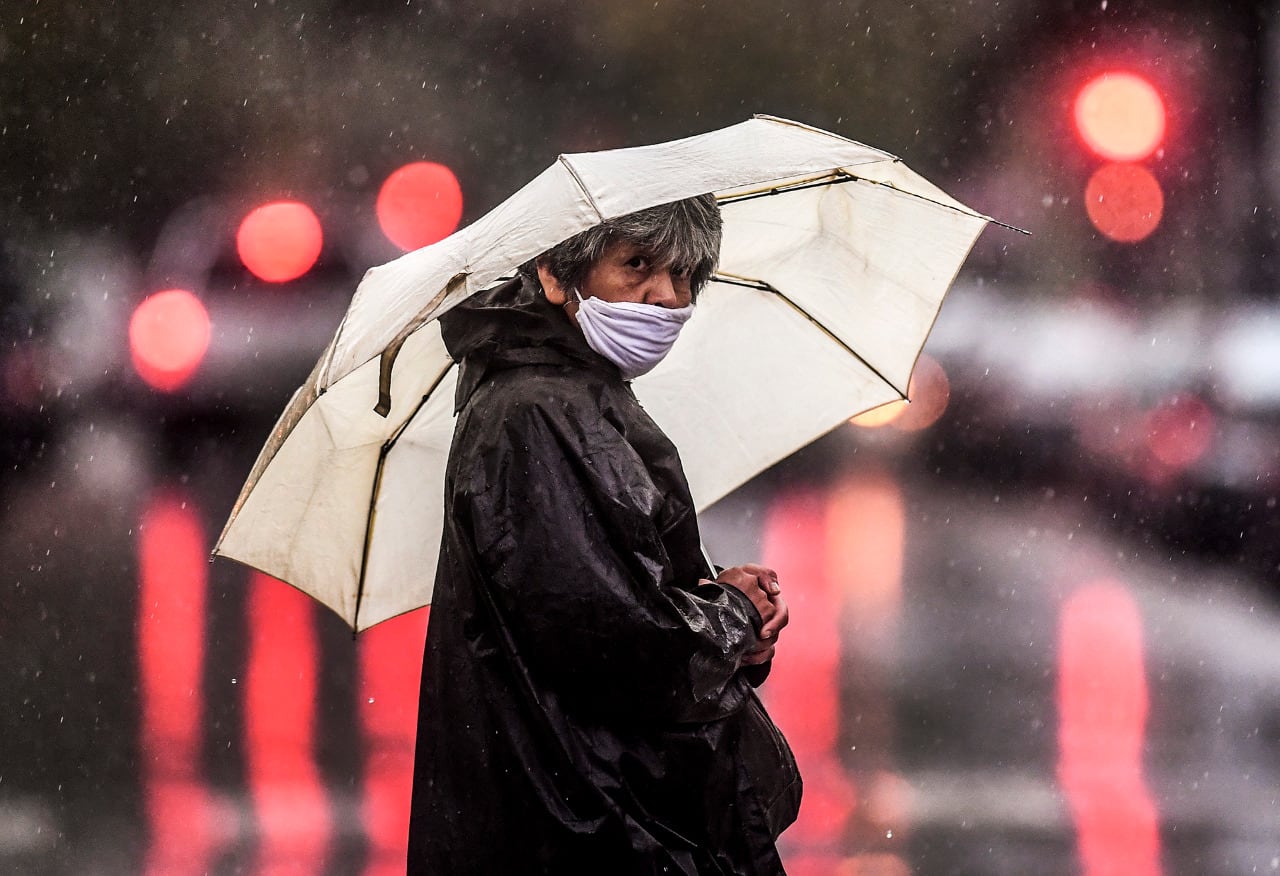 Hay alerta meteorológico en la Ciudad de Buenos Aires y prevén intensas lluvias.