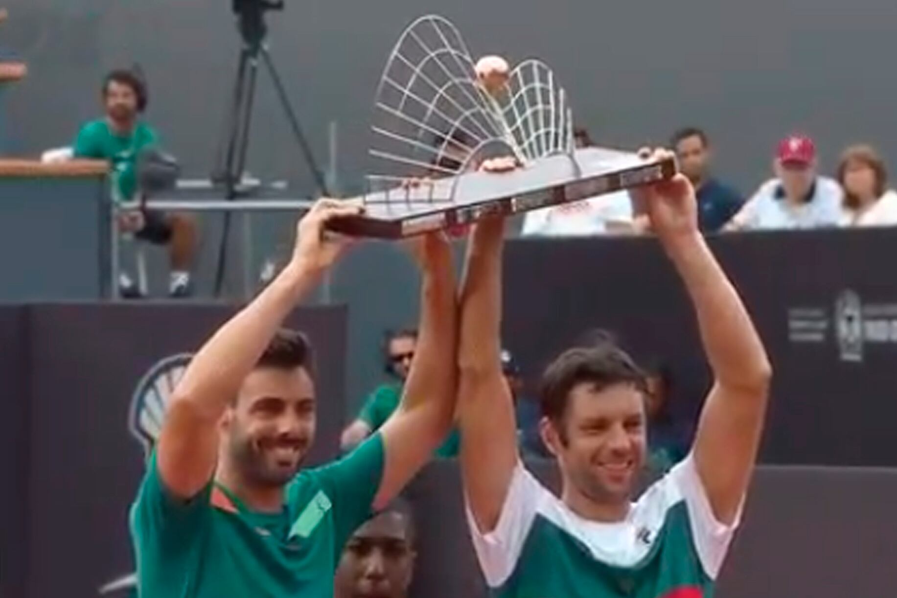 Zeballos ya está cuarto en el ranking mundial de dobles.