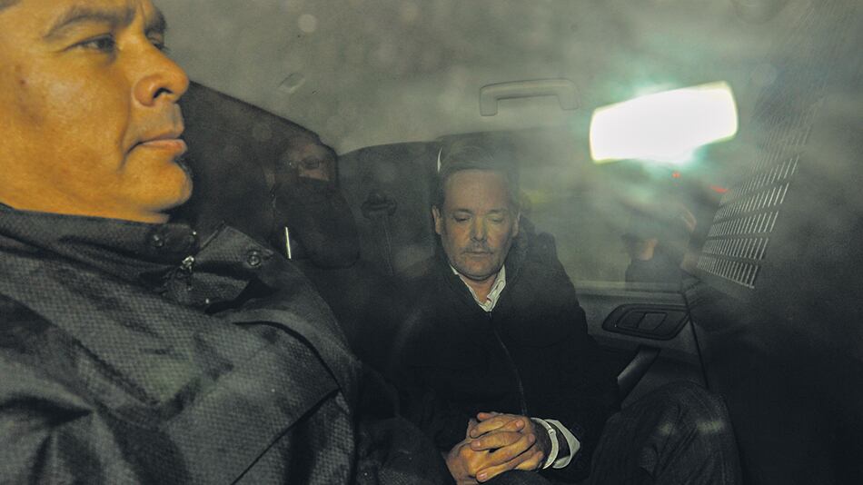 Fernando Farré, luego de que el jurado lo considerara culpable del femicidio de Claudia Schaefer, es trasladado al penal.