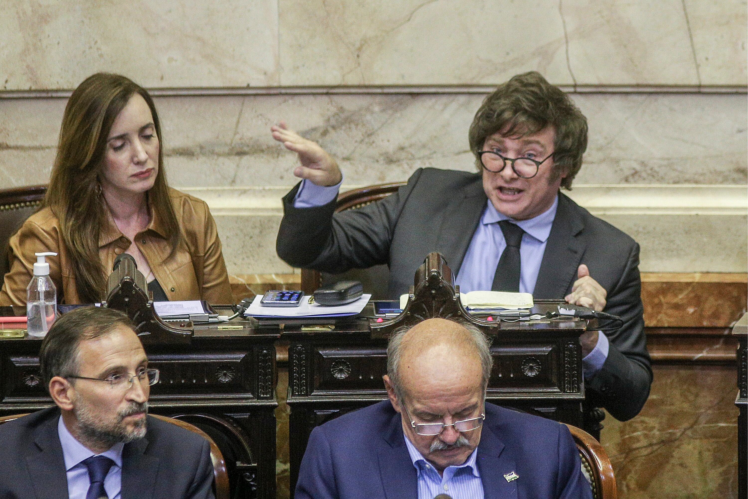 Desde que asumió como diputado en 2021, Milei se ausentó en 50 de 103 votaciones.