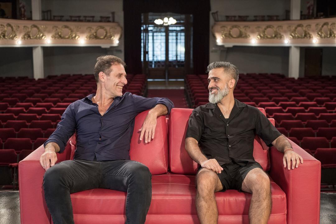 Víctor Cruz y Alejandro Vagnenkos, los directores de Dorados 50. 