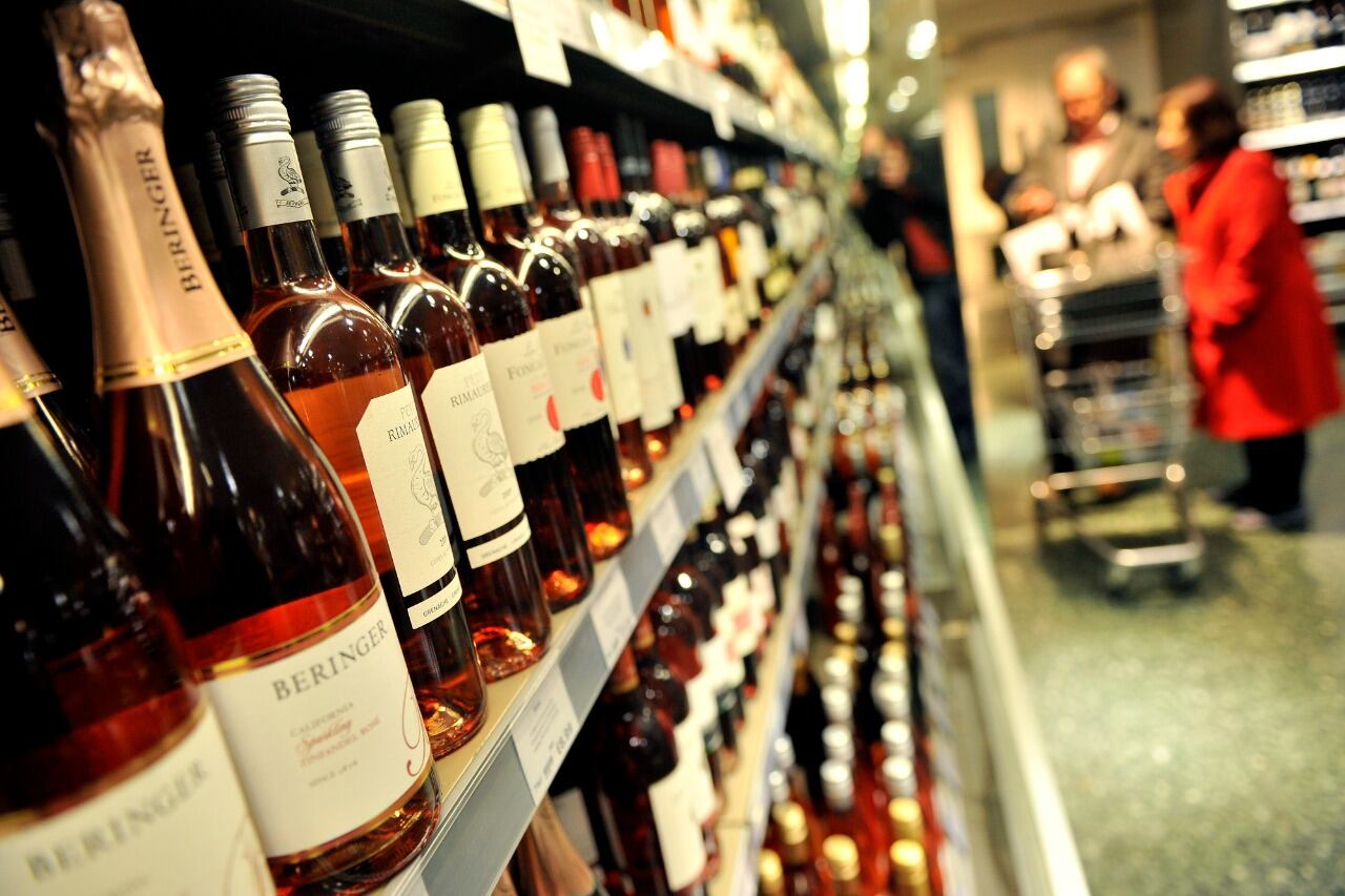 Bebidas alcohólicas, el rubro que más creció interanualmente.