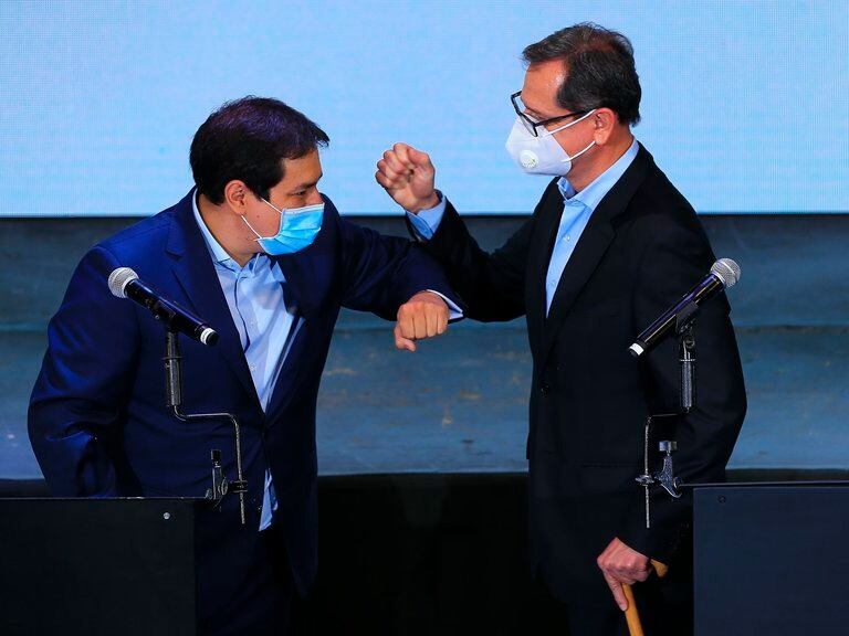 Andrés Arauz y Carlos Rabascall. 