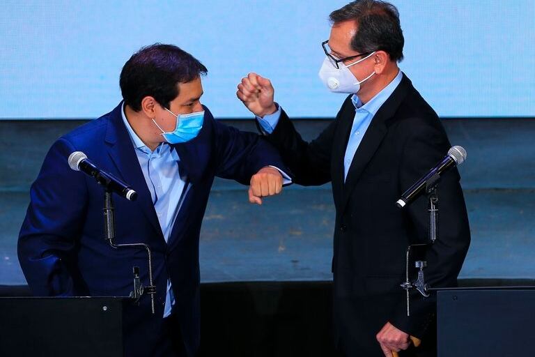 Andrés Arauz y Carlos Rabascall.