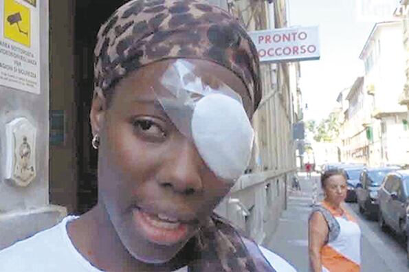 A Daisy Osakue, campeona de lanzamiento de disco, la atacaron cerca de Turín.