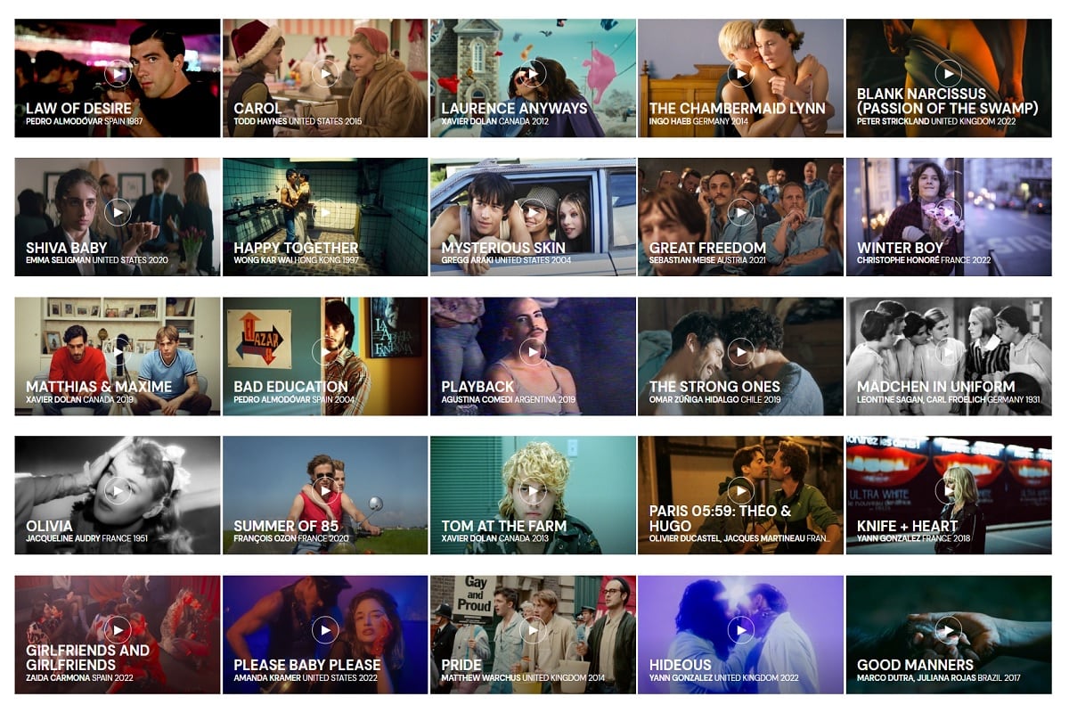 La plataforma sumó películas premiadas y clásicos de culto a cargo de Xavier Dolan, Zaida Carmona, Pedro Almodóvar, Ira Sachs o Agustina Comedi