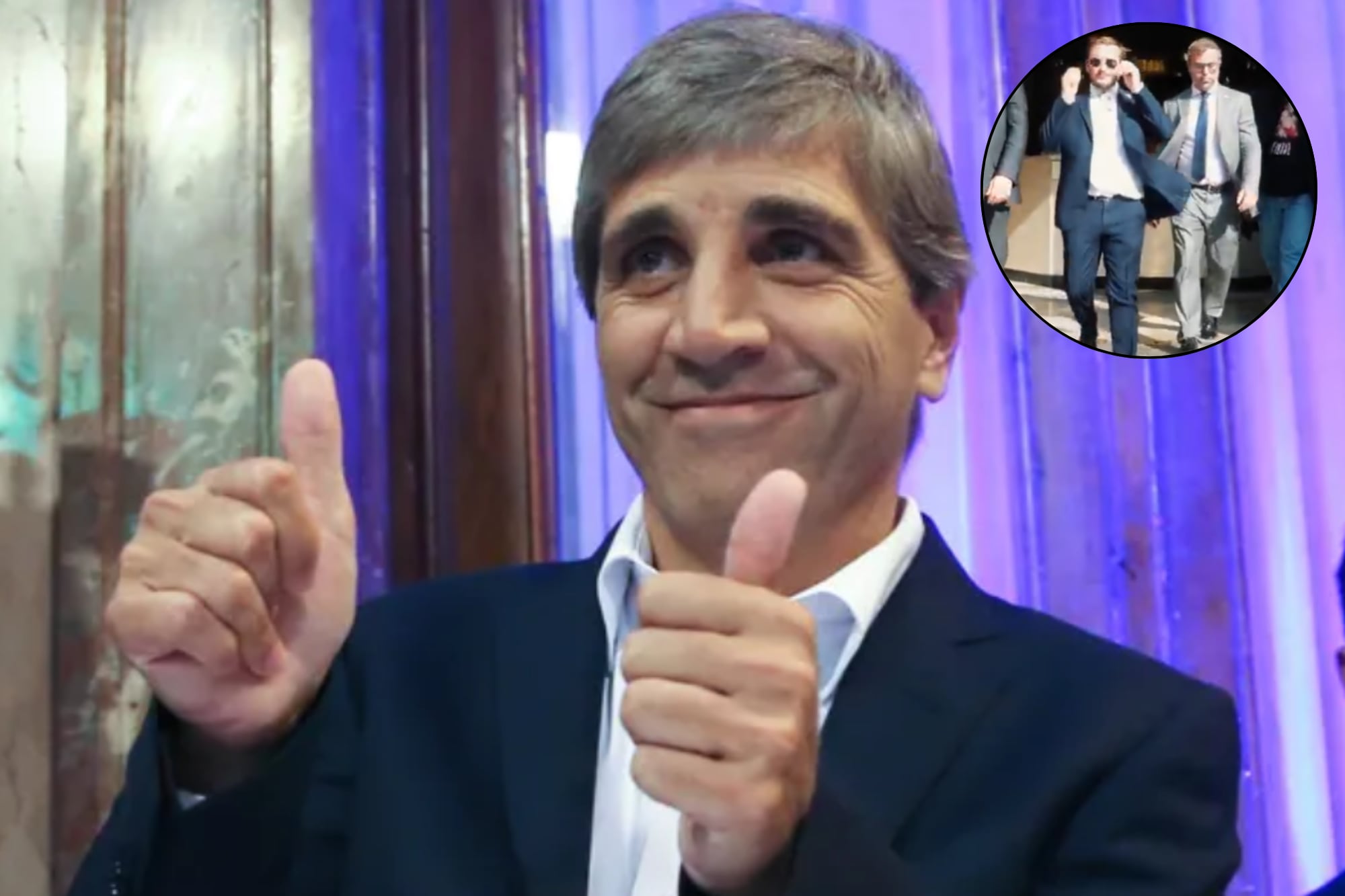 El ministro Luis Caputo compartió el trailer en sus redes sociales con un entusiasta "imperdible".