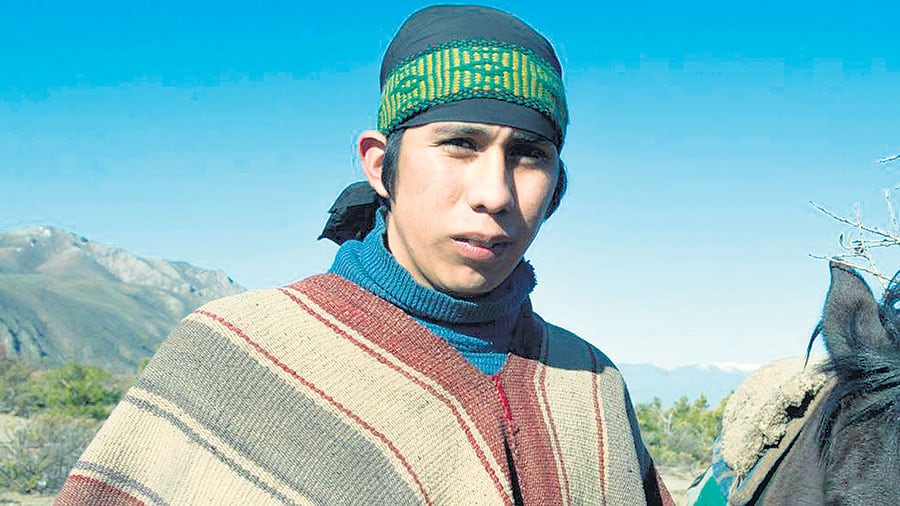 Matías Santana es uno de los mapuches denunciados por la cartera que encabeza Patricia Bullrich.