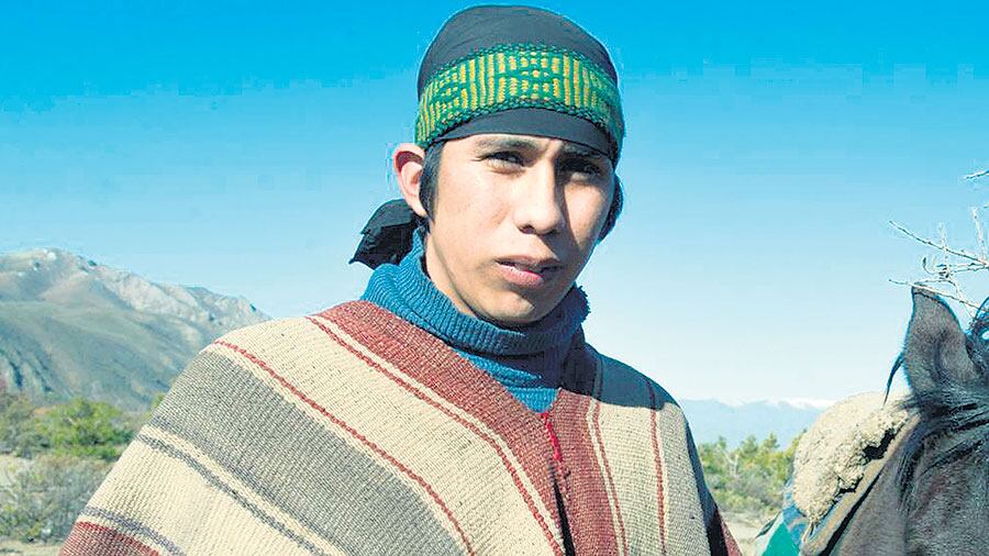 Matías Santana es uno de los mapuches denunciados por la cartera que encabeza Patricia Bullrich.