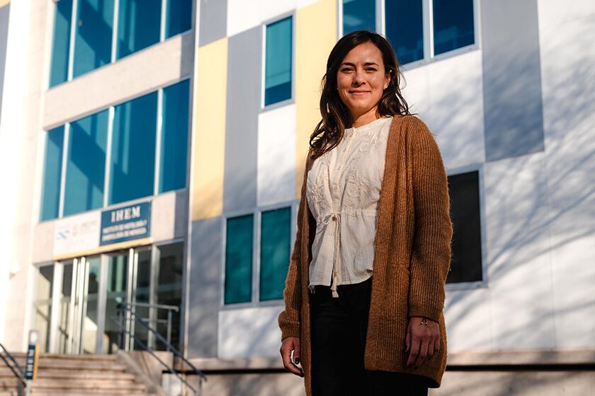 La investigadora María Laura Mascotti.