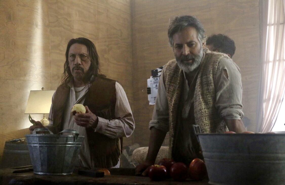 Danny Trejo y Guillermo Zapata se dedican a la agricultura ecológica.