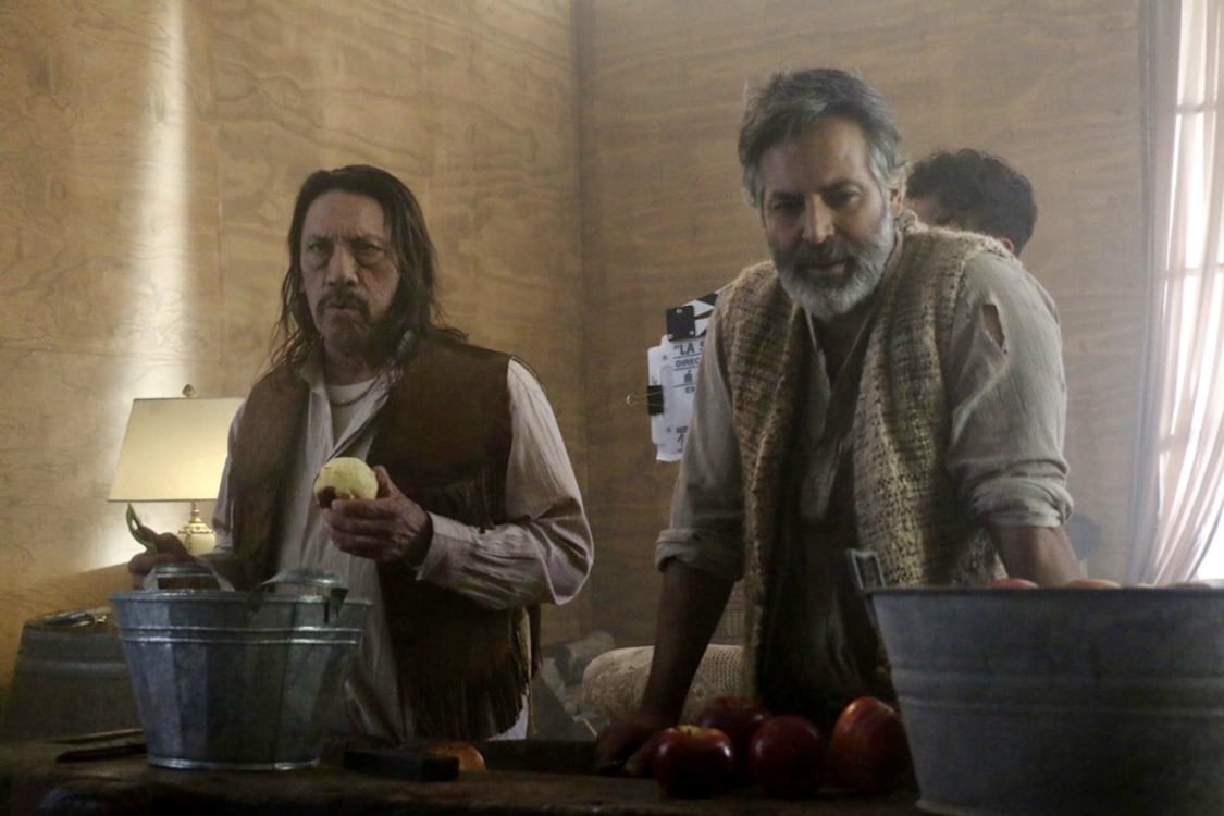 Danny Trejo y Guillermo Zapata se dedican a la agricultura ecológica.