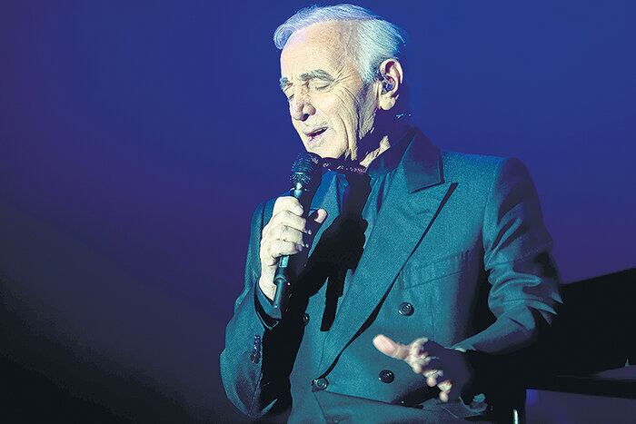 Charles Aznavour murió el 1 de octubre de 2018