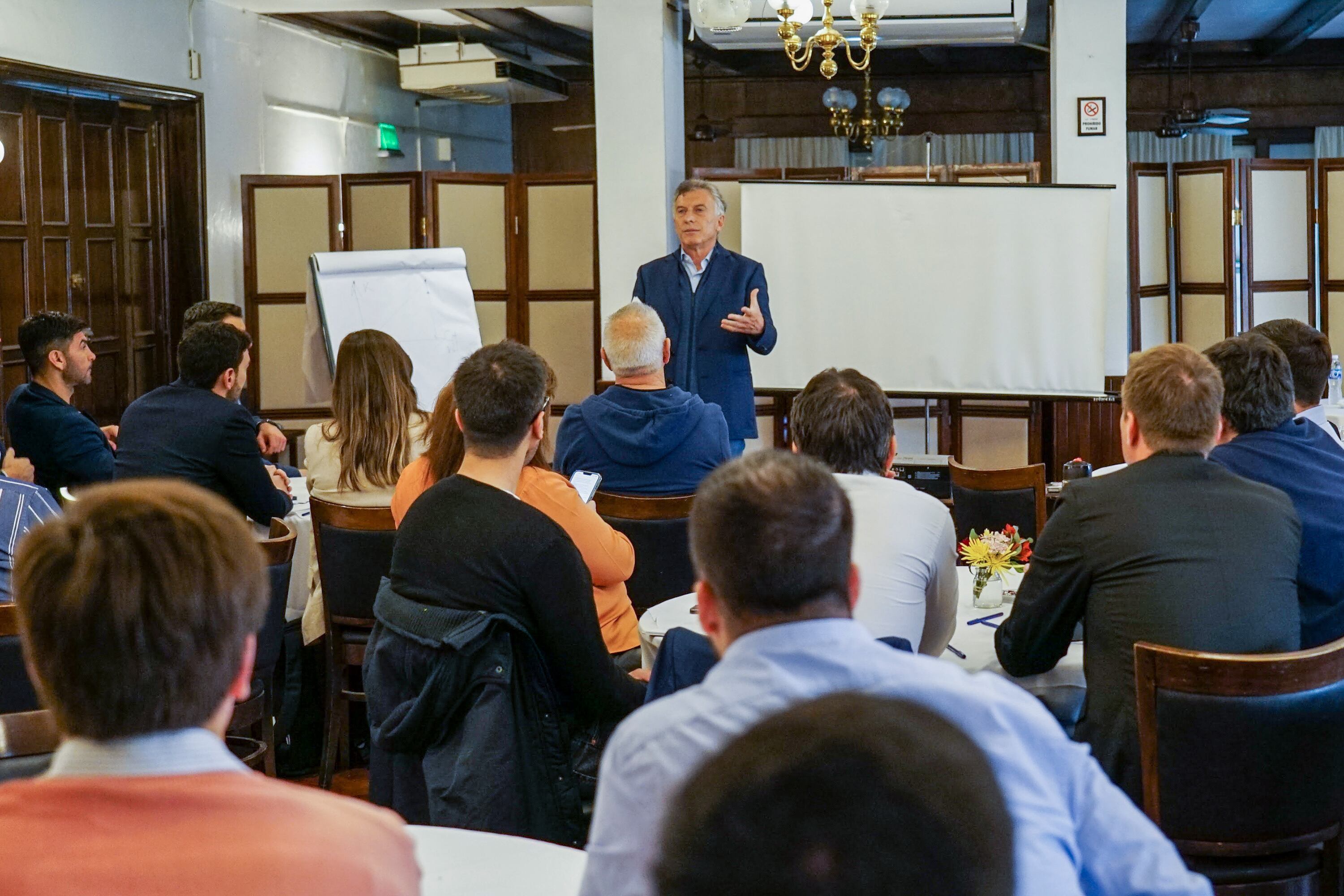 Macri, de la entrevista con Majul al seminario "De la candidatura a la gestión".